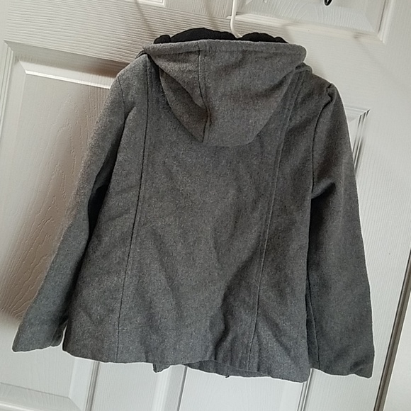 *SOLD ON MERCARI* Old Navy gray peacoat - Picture 2 of 4